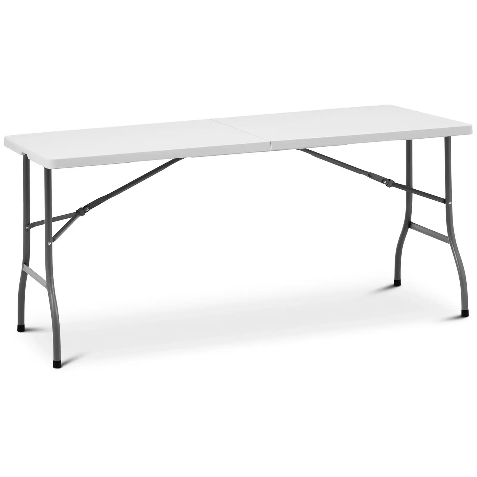 Tavolo da giardino - 1.520 x 700 x 740 mm - Royal Catering - 150 kg - Interno/esterno - Bianco