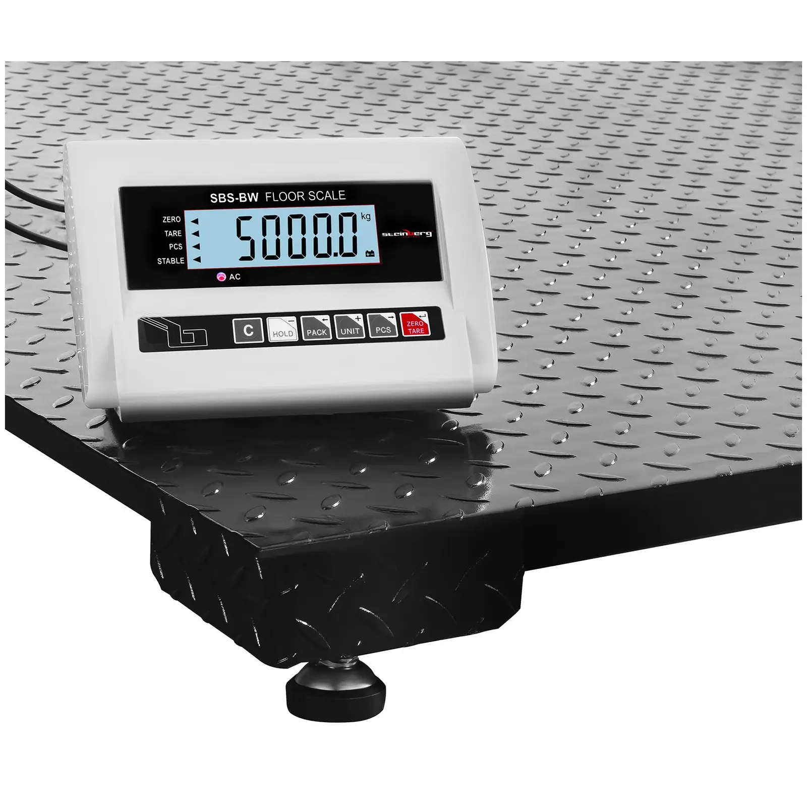 Bilancia da pavimento - 5 t / 2 kg - LCD