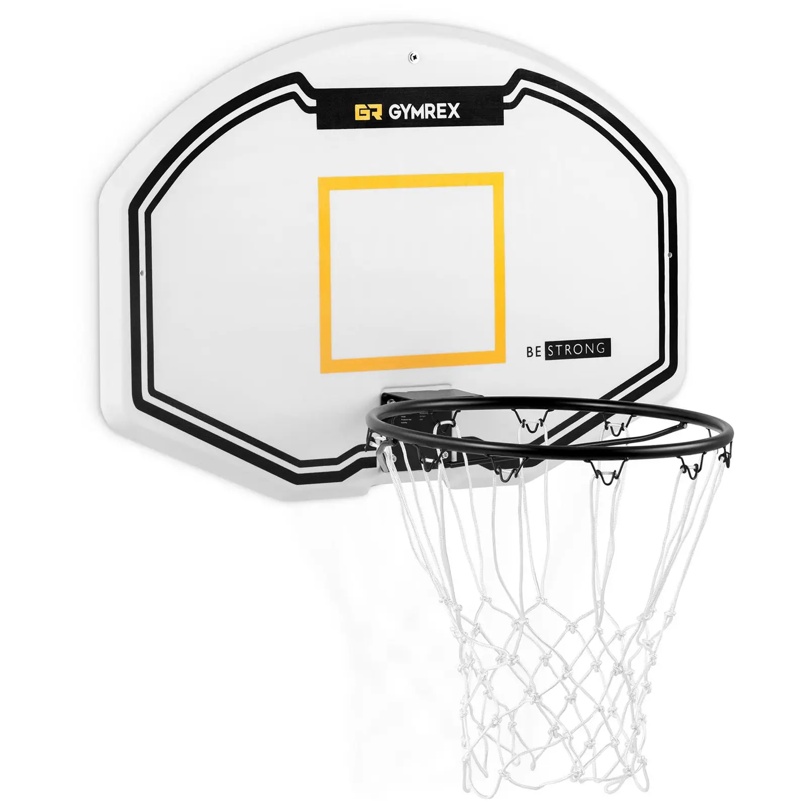 Canestro basket da muro con tabellone - 91 x 61 cm - Diametro: 42